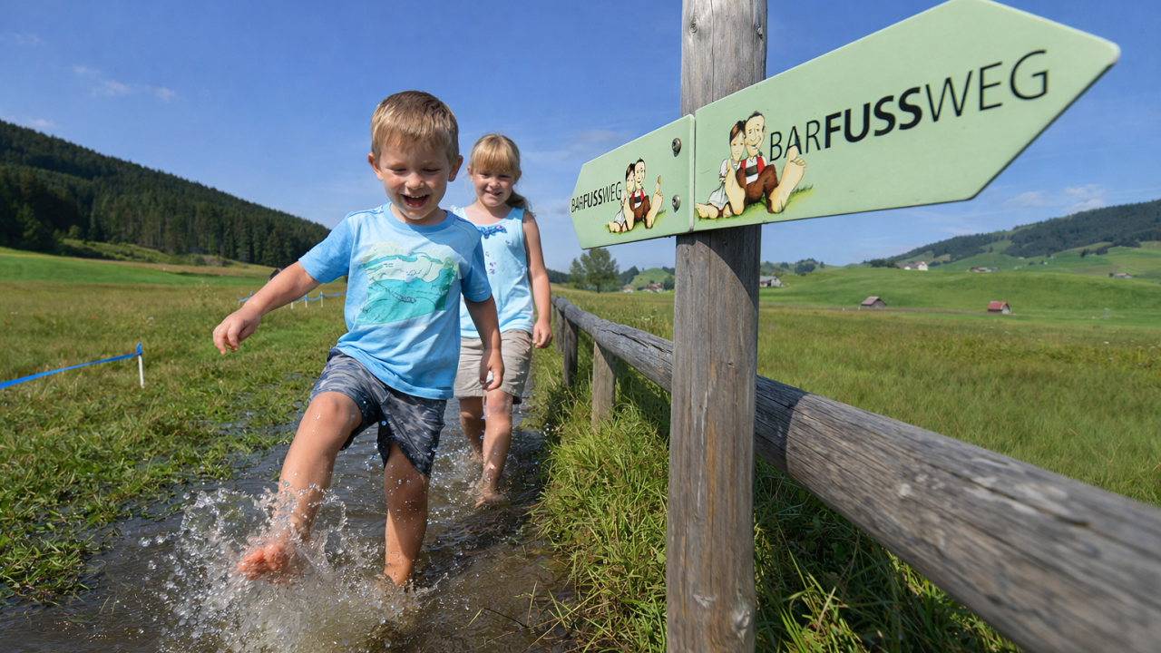 «de ringeweg mit de baare Füess»