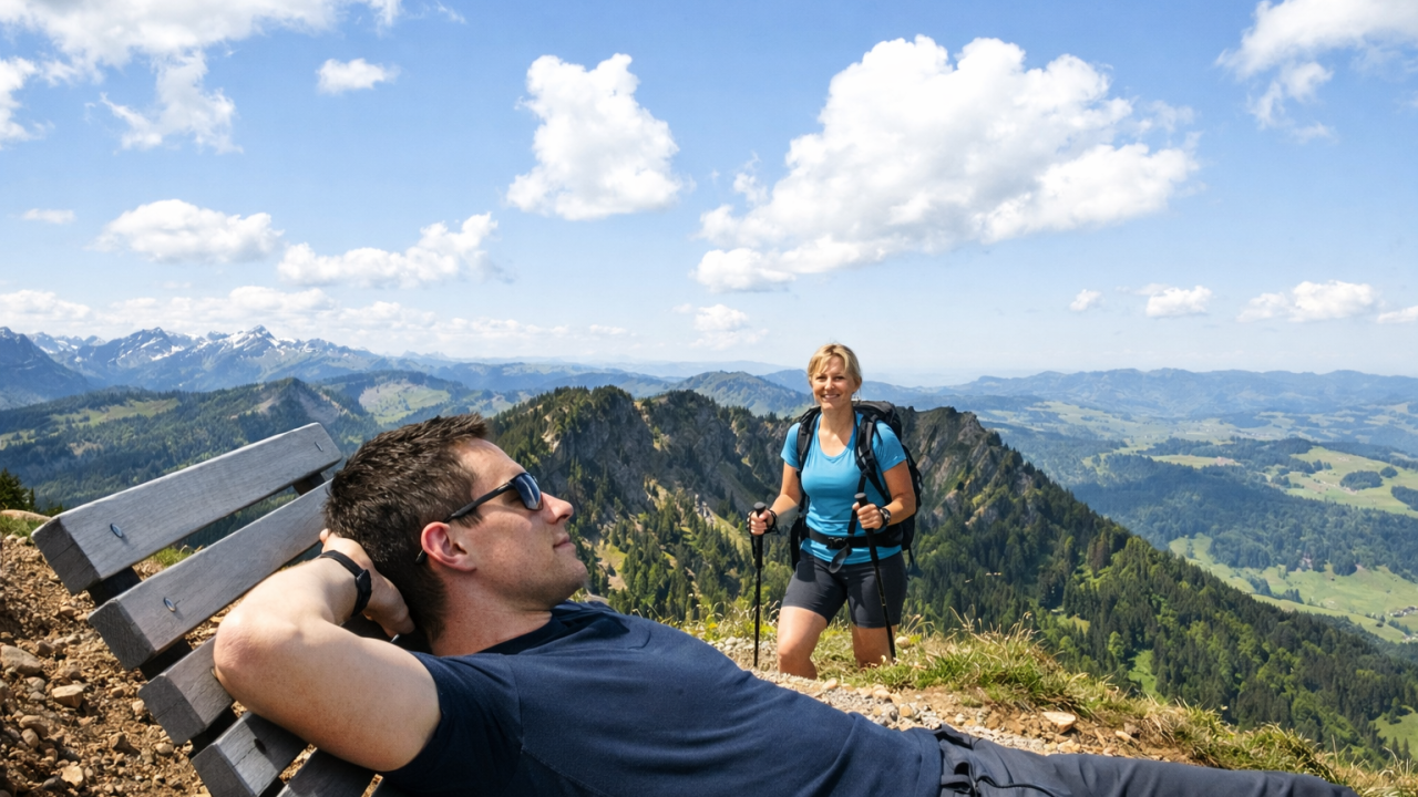 «luege, gnüsse ond uftanke»