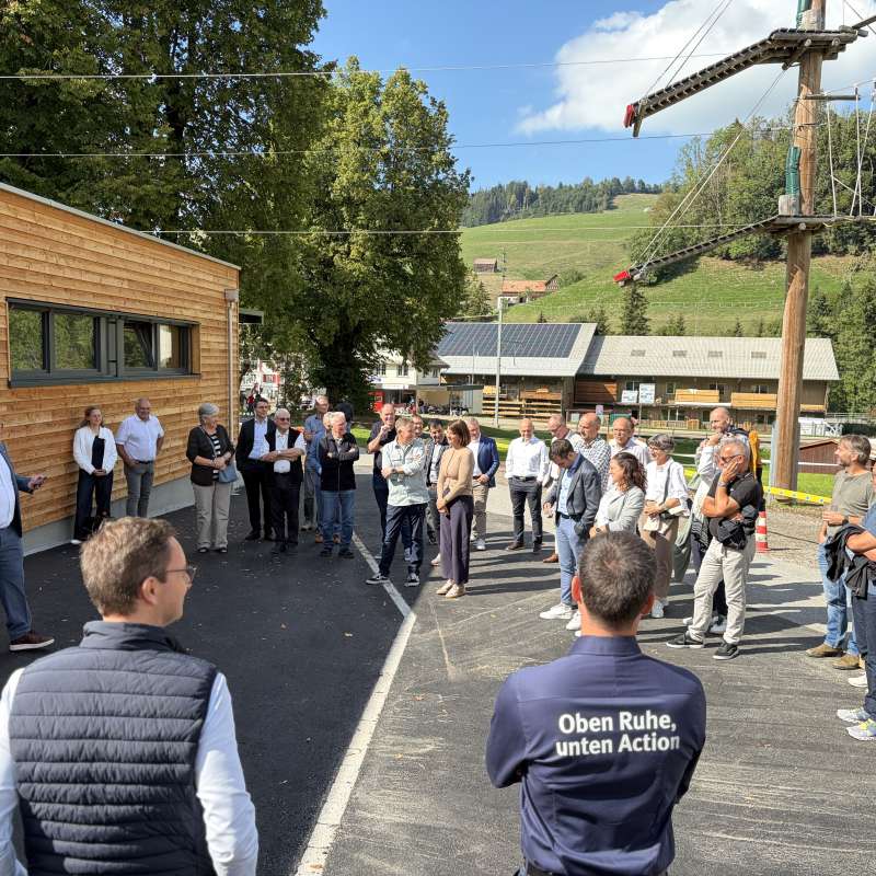 Eröffnung Talrestaurant